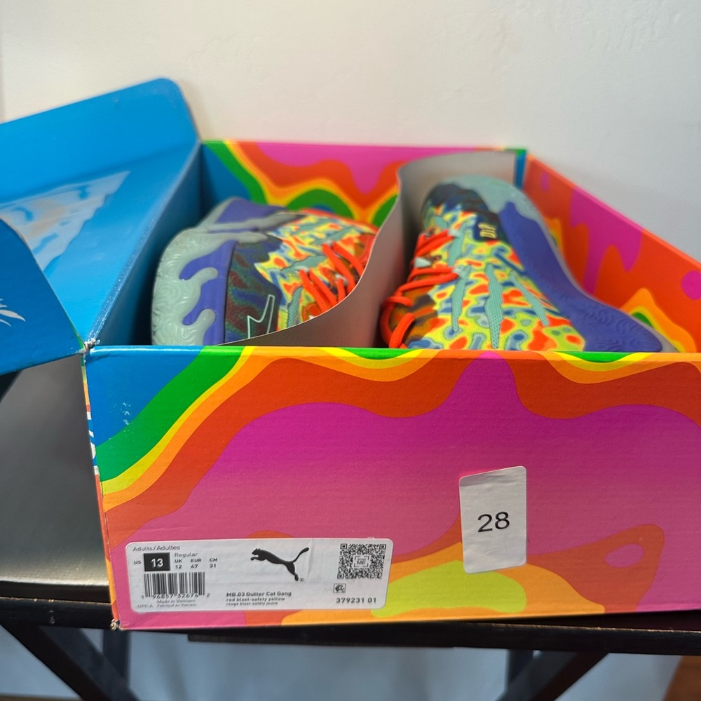 Puma Vibrant Multicolor Athletic Shoes - Picture 6 of 7